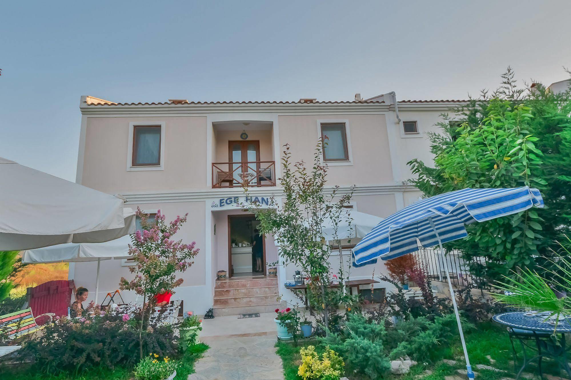 Ege Han Hotel Bozcaada Bagian luar foto
